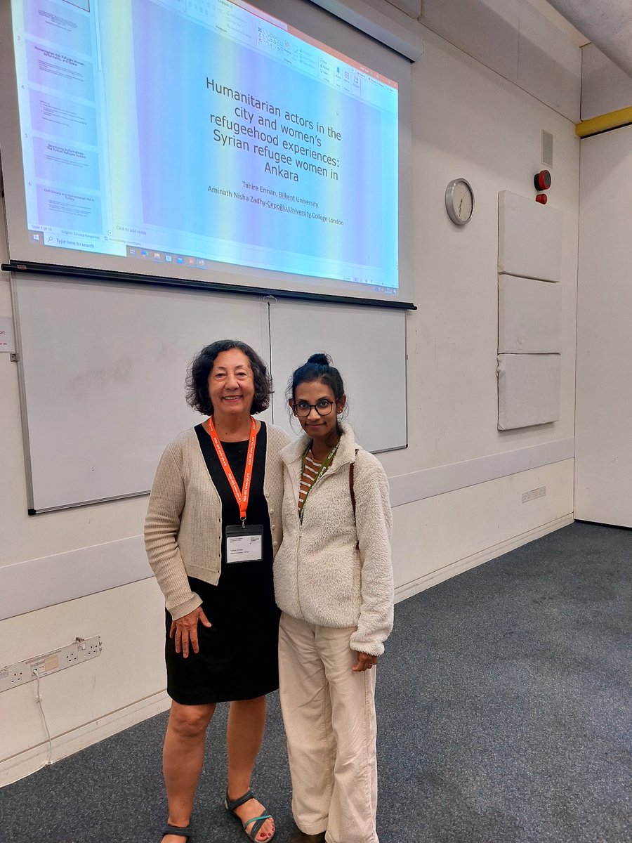 Tahire Erman (@tahire_erman) on Twitter photo So proud to make a joint presentation with my former Phd student Nisha <a href="/nishazadhy/">nisha zadhy</a> at the Annual İnternational Conference of the Royal Geographical Society with IBG #ac2024 So proud to make a joint presentation with my former Phd student Nisha <a href="/nishazadhy/">nisha zadhy</a> at the Annual İnternational Conference of the Royal Geographical Society with IBG #ac2024