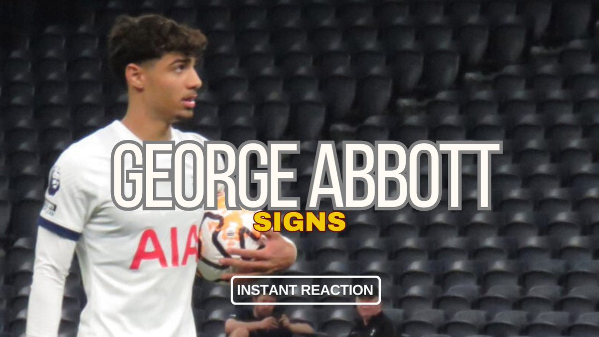 🚨 NEW VIDEO 🚨

SPURS STAR GEORGE ABBOTT JOINS NOTTS ✍️

Watch here: youtu.be/1TN5H1ck_Uw?si…

#notts #COYP