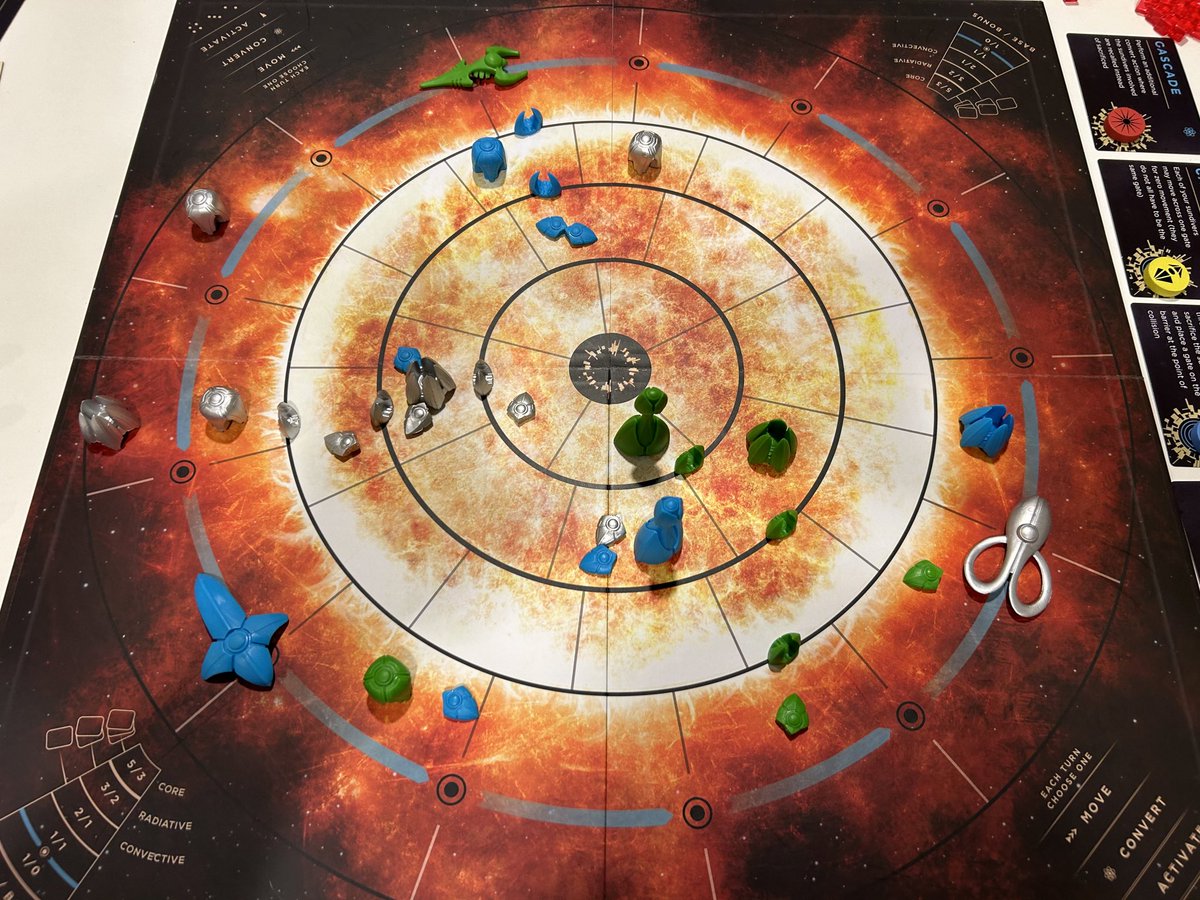Played Sol: Last Days of a Star and that must be one of the most unique #boardgames that I have played in the last few years. And I really liked it. Unfortunately it is very hard to find.