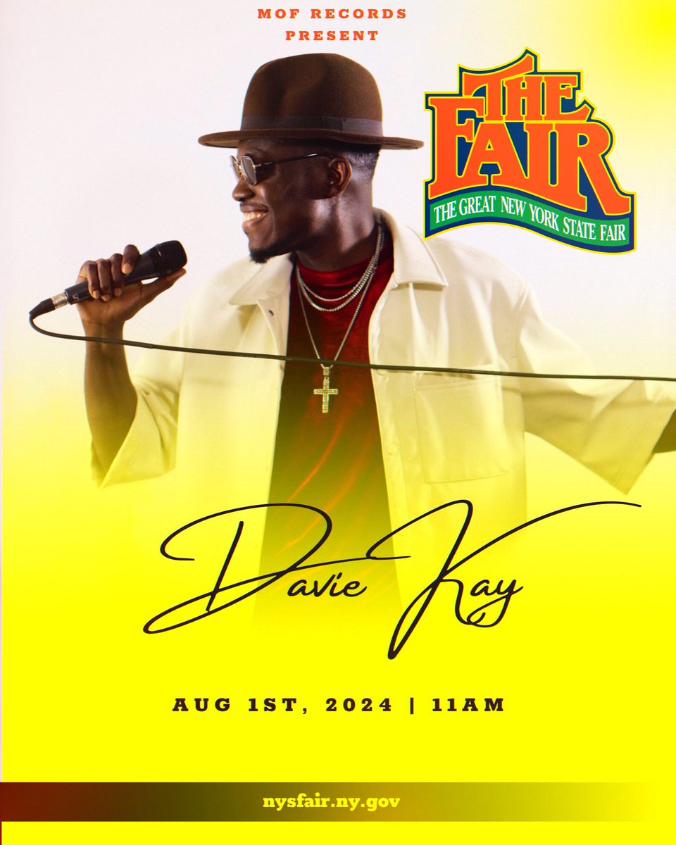 DavieKayMusic's tweet photo. The great New York State fair 2024 https://t.co/yPub31I6gB