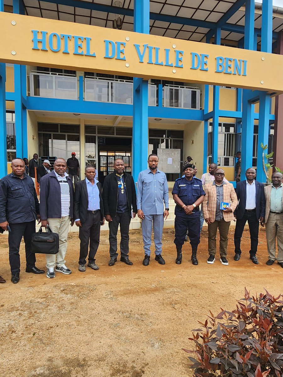 JulesLuanda's tweet photo. Jeudi 29/8/24, ns sommes arrivés à Beni pour le début de notre itinérance ds la partie Nord de la province. L’occasion faisant le larron, ns allons apporter les appuis administratifs et institutionnels nécessaires à l’amélioration du fonctionnement de nos entités opérationnelles. https://t.co/9UzemczfOr