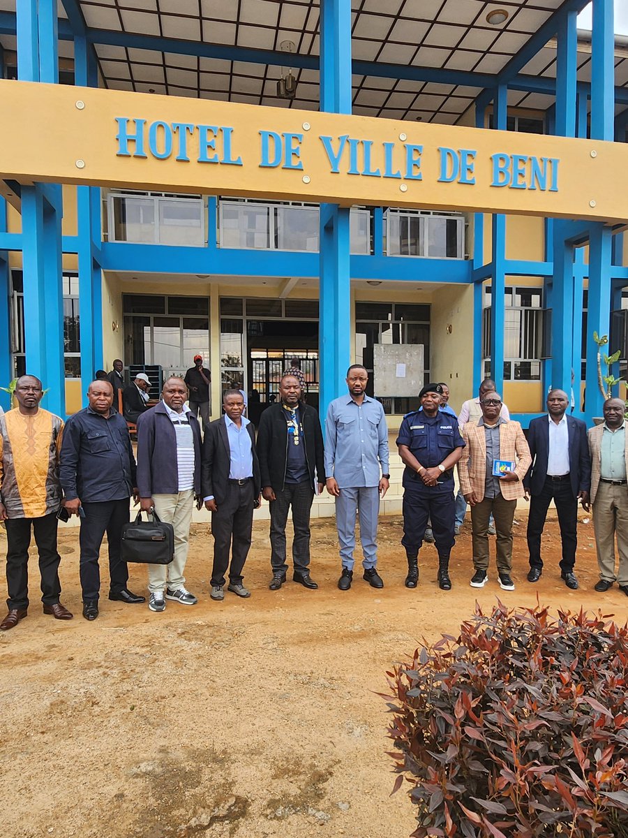 JulesLuanda's tweet photo. Jeudi 29/8/24, ns sommes arrivés à Beni pour le début de notre itinérance ds la partie Nord de la province. L’occasion faisant le larron, ns allons apporter les appuis administratifs et institutionnels nécessaires à l’amélioration du fonctionnement de nos entités opérationnelles. https://t.co/9UzemczfOr