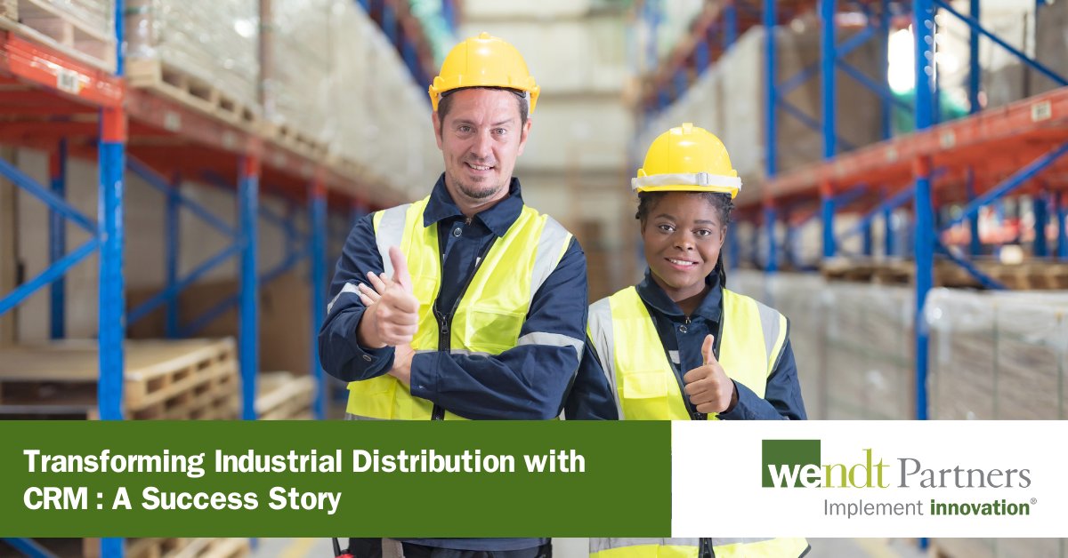 WendtPartners's tweet photo. See how a CRM system transformed an industrial distribution business, streamlining operations, boosting sales, and enhancing customer relationships. Discover more here. https://t.co/T6fSDNazAR

 #WendtPartners #CRMMastery #IndustrialDistribution #BusinessGrowth #CustomerService https://t.co/AvQIOQRqT7