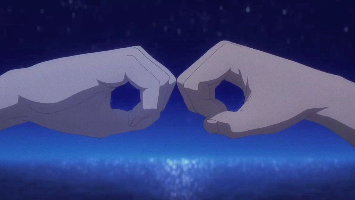 fairieash's tweet image. i don’t know how to explain but this is gayer than actually holding hands