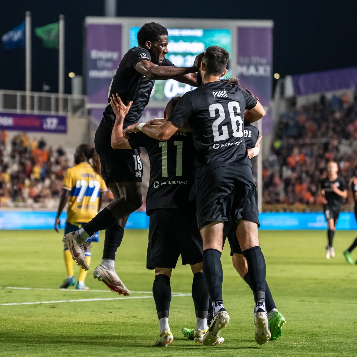 VadimsLasenko's tweet photo. 🚀Tas ir kosmoss!!!!
💥🎉🇱🇻Apsveicu futbola klubu @RFSDaily ar iekļūšanu UEFA Eiropas līgas pamatturnīrā!
🔝Ļoti nozīmīgs panākums mūsu sportā. https://t.co/lVvlndQQi0