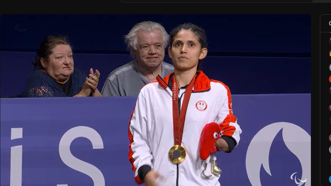 alesalgado's tweet photo. GRACIAS ANGELICA ESPINOZA PORQUE SE ESCUCHÓ NUESTRO HIMNO NACIONAL EN #Paris2024
 GRACIAS POR DEJAR EL NOMBRE DEL PERÚ EN LO MÁS ALTO!!!   
GRACIAS POR TANTO!  BICAMPEONA PARALÍMPICA!!! https://t.co/bdaB7nMz5W