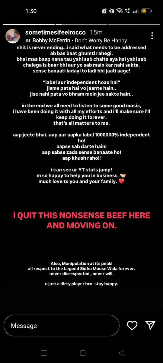 TheJustFactss's tweet photo. King made false claims.
Lost the battle in his own genre.
Made a bar about getting people involved in beefs and involved bella.
Brooo what is this guy and now doing pr in stories.
Emiway won👑 https://t.co/4ygfJgZAbU