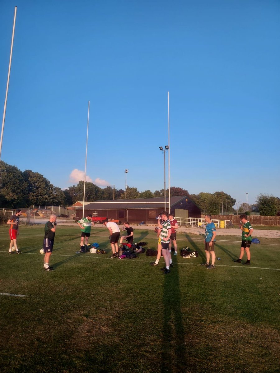 Posts are in the ground. Bar will be open before throw in on Sunday. 1pm at Rolls Royce Leisure.