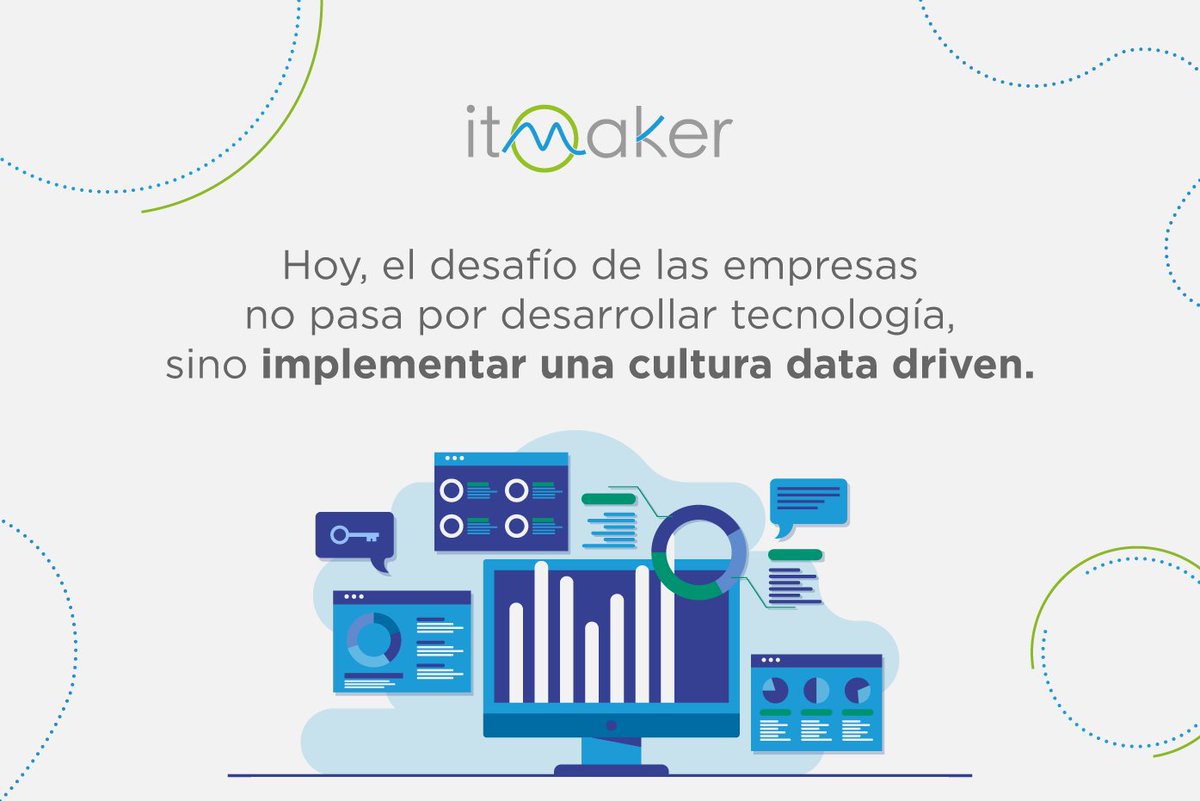 ITMakerArg's tweet image. 👉 Nuestra experiencia en #𝗤𝗹𝗶𝗸 es nuestro sello.

🎯 Cuando una empresa emplea un enfoque 𝗱𝗮𝘁𝗮 𝗱𝗿𝗶𝘃𝗲𝗻, significa que toma decisiones estratégicas basadas en el análisis de datos.
