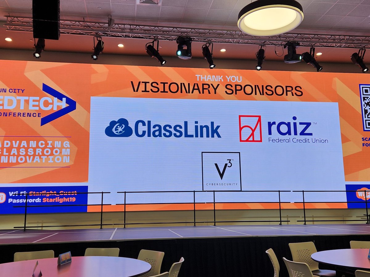 JoseLSilvaSmith's tweet photo. Thanks to all sponsors of the @SunCityEdTech2024 for supporting such an amazing event @ESCRegion19! You rock!❤️☺️👌 #TISDProud #TornilloISD #SunCityEdTech2024 #ESCRegion19 https://t.co/pD0LU94jRf