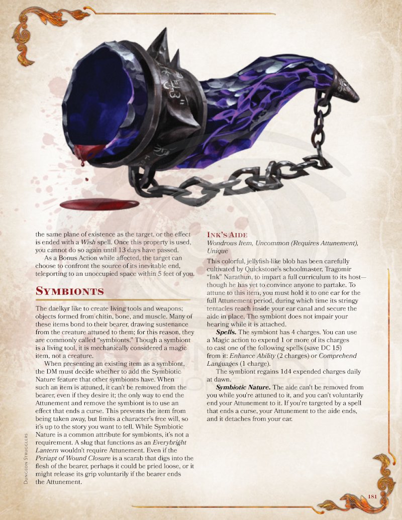 ilgingell's tweet photo. While I'm waxing lyrical about amazing projects with amazing teams... In a few short weeks, @HellcowKeith, @visionarypnd and I will be releasing the mammoth new hardcover book Frontiers of Eberron: Quickstone on the @dms_guild!
Here's a cheeky preview of the book! https://t.co/xIf2s3Laa3