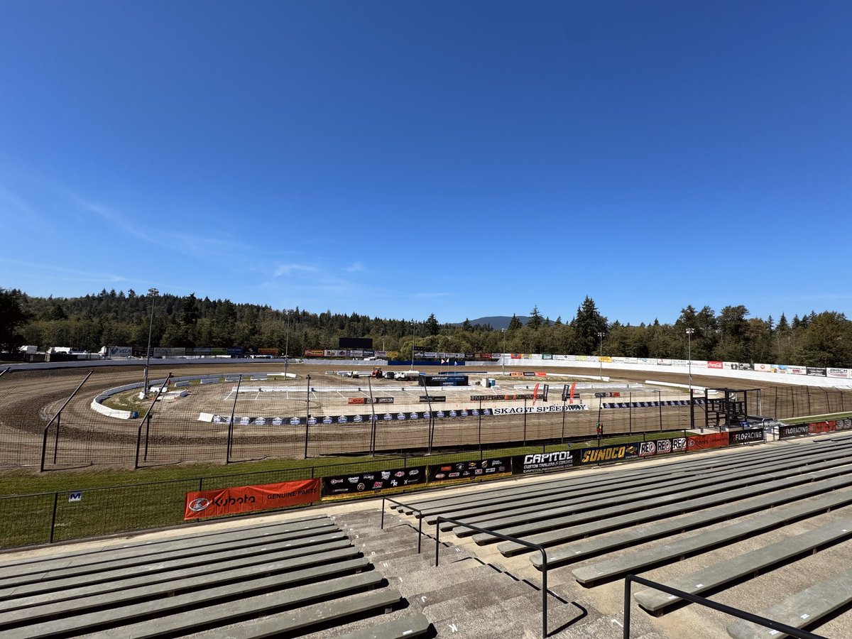 It doesn’t get any more scenic than this place. 😍

@SkagitSpeedway, in all her beauty, welcomes @Kubota_USA High Limit Racing for the first time ever tonight as we kickstart the biggest @SageFruit Skagit Nationals in history!