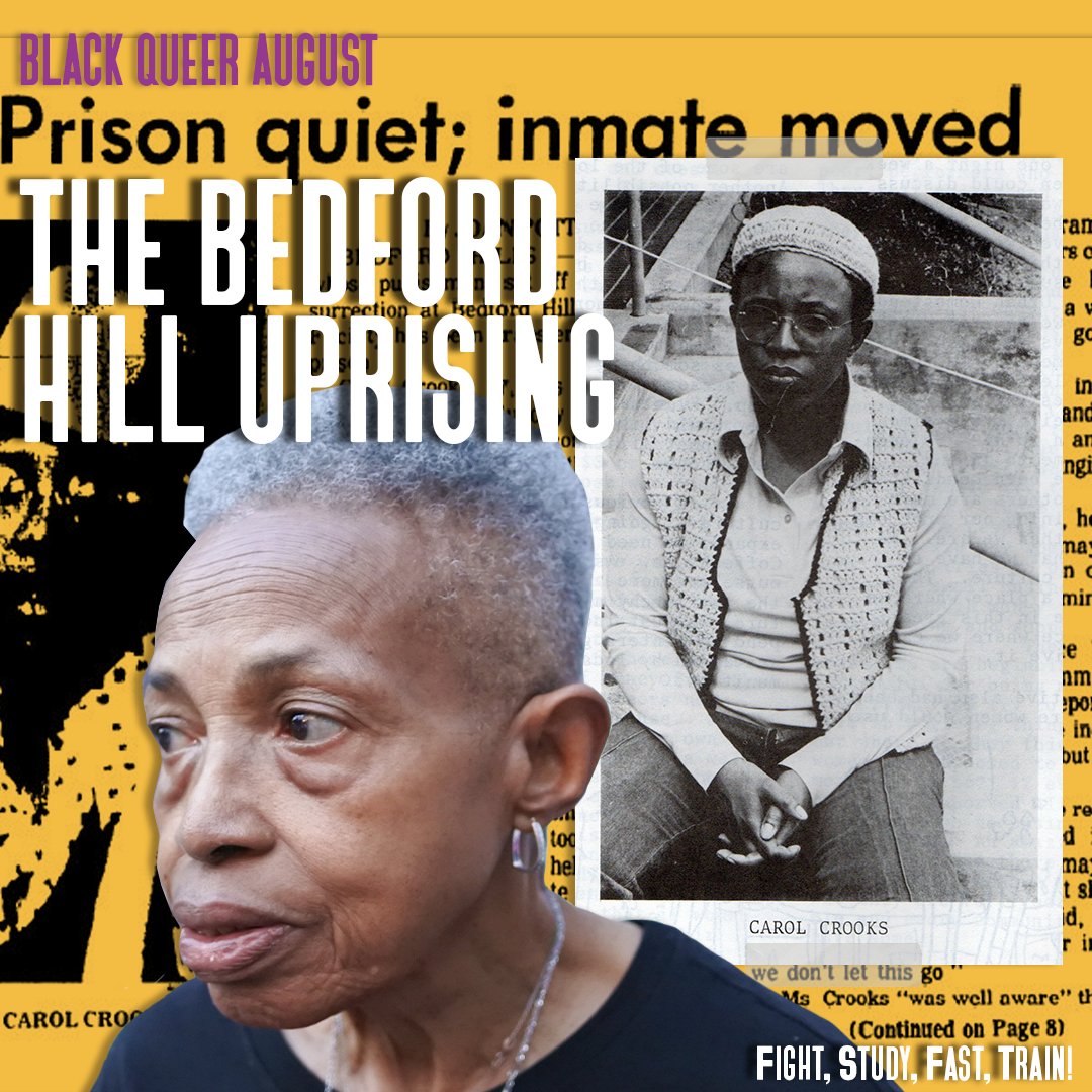 songpowerc4's tweet photo. Of special importance to the legacy of Black Queer August is the commemoration of the Bedford Hills Uprising. ⁠
⁠
On the night of August 29, 1927, approximately 200 incarcerated women seized control of 2 buildings and the yard at the Bedford Hills Correctional Facility. ⁠
⁠ https://t.co/RFiUimG5K4