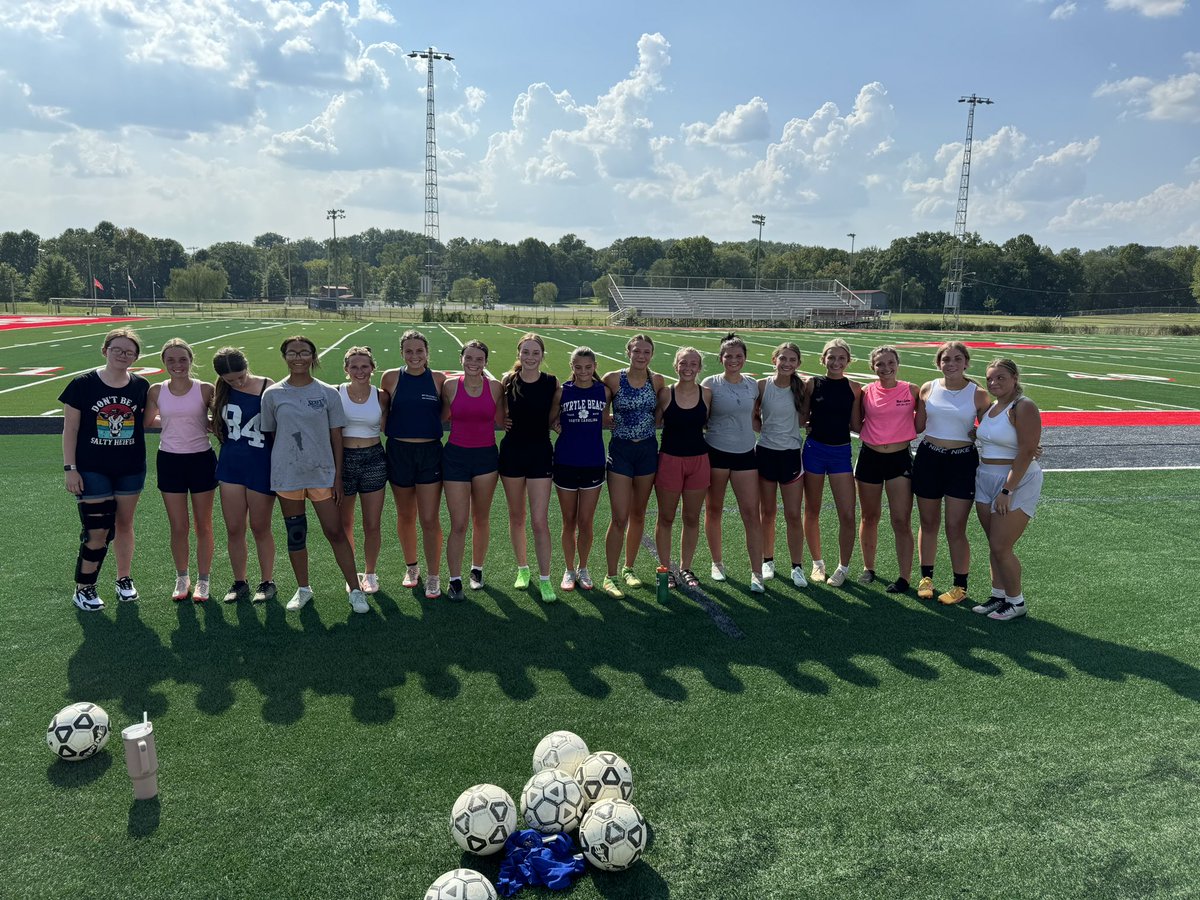 scotthighsoccer's tweet photo. No game today but we did try out the new field ⚽️ https://t.co/ADYgtR8ls2