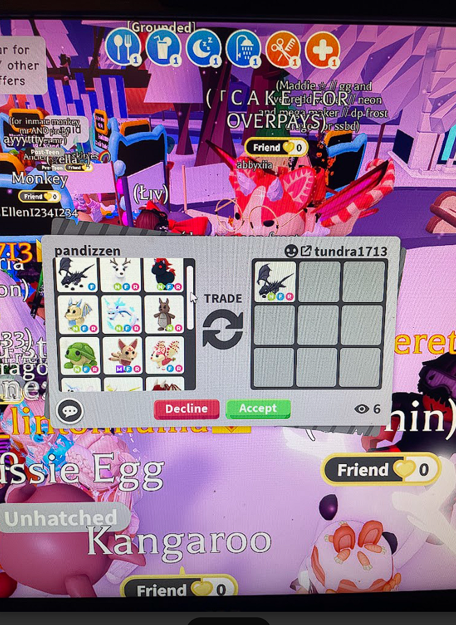 moafranssons's tweet photo. Help, should I do this trade??

#adoptme #adoptmeroblox #roblox #adoptmetrading #adoptmeoffers #winfairlose #Adoptmetrades https://t.co/l2inqDo0mF