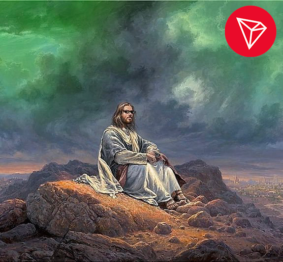 JesusonTron's tweet photo. Are you ready to be baptized in Tron?  Join the @JesusonTron community and experience the divine power of the blockchain.  #MemeCoin #cryptocurrency  #TronBlockchain  #Tronmemecoins https://t.co/UZccDr42rh