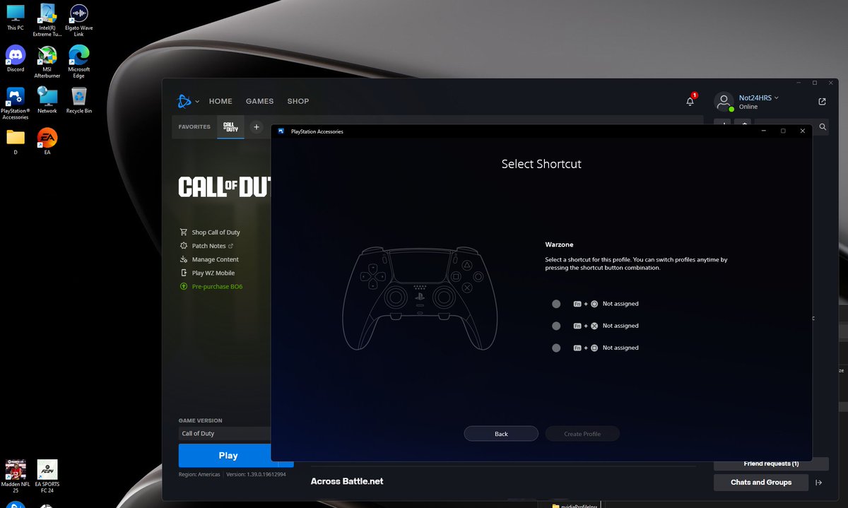 Not24HRS's tweet photo. You can now configure you PS5 DualSense Edge on PC. https://t.co/jbq9daPA6G