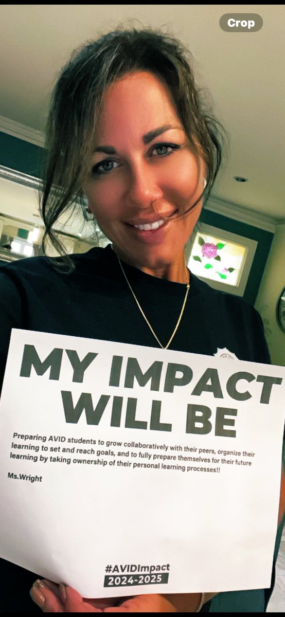 mzright28's tweet photo. Tomorrow is National AVID Day and I’m so proud of my AMAZING AVID STUDENTS!! I am excited to meet my new AVID Freshmen on September 5, 2024!  @brigid_howley #AVIDImpact #district31 @McKeeCTHS https://t.co/X8E4QtQoRe