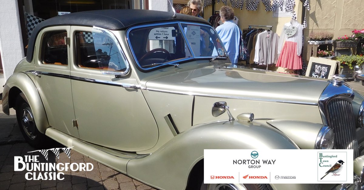 One week to go until the Buntingford Classic on Saturday 7 September 2024. You can see the schedule for the day here.
buntingfordchamberofcommerce.co.uk/2024/08/car-sh… 
#carshow Thank you to our sponsors <a href="/NortonWayHonda/">Norton Way Honda</a> <a href="/BuntingfordTC/">Buntingford TC</a>