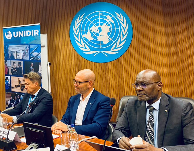 BachirSM's tweet photo. Sûreté Spatiale : 27 Août 2024 - Palais des Nations, Genève : Tres honoré d'avoir participé à la rencontre francophone @UNIDIR  sur l'état actuel des discussions multilatérales sur la sûreté spatiale et les différentes perspectives https://t.co/gxmaaDWML8