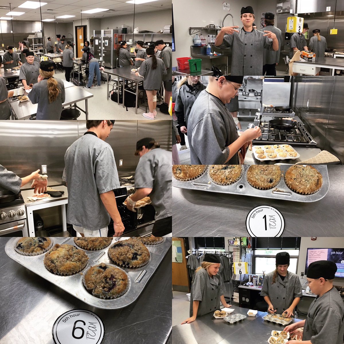 jagculinary's tweet image. 1st day back in lab! #quickbreads #muffinmethod