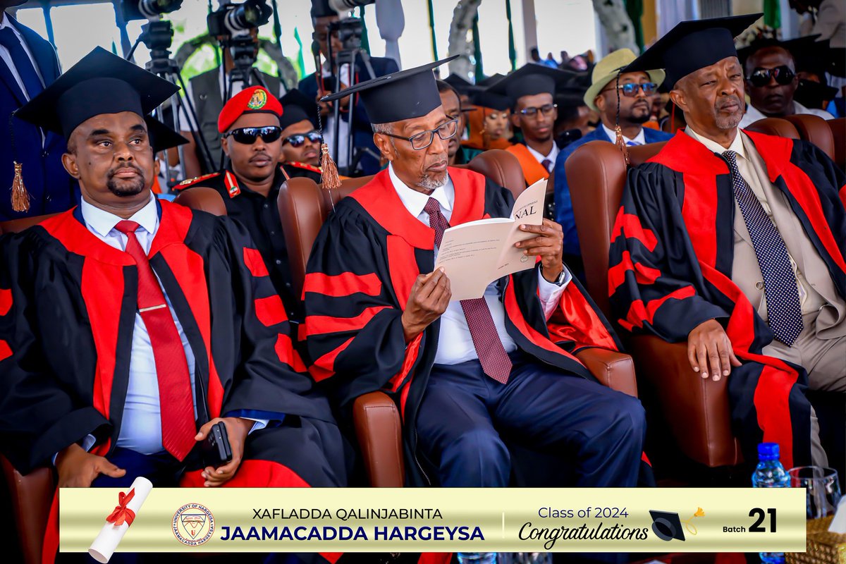 Congratulations UoH Class of 2024! This is the result of your hard work and diligence. Blessing and prayers for your graduation. Well done!