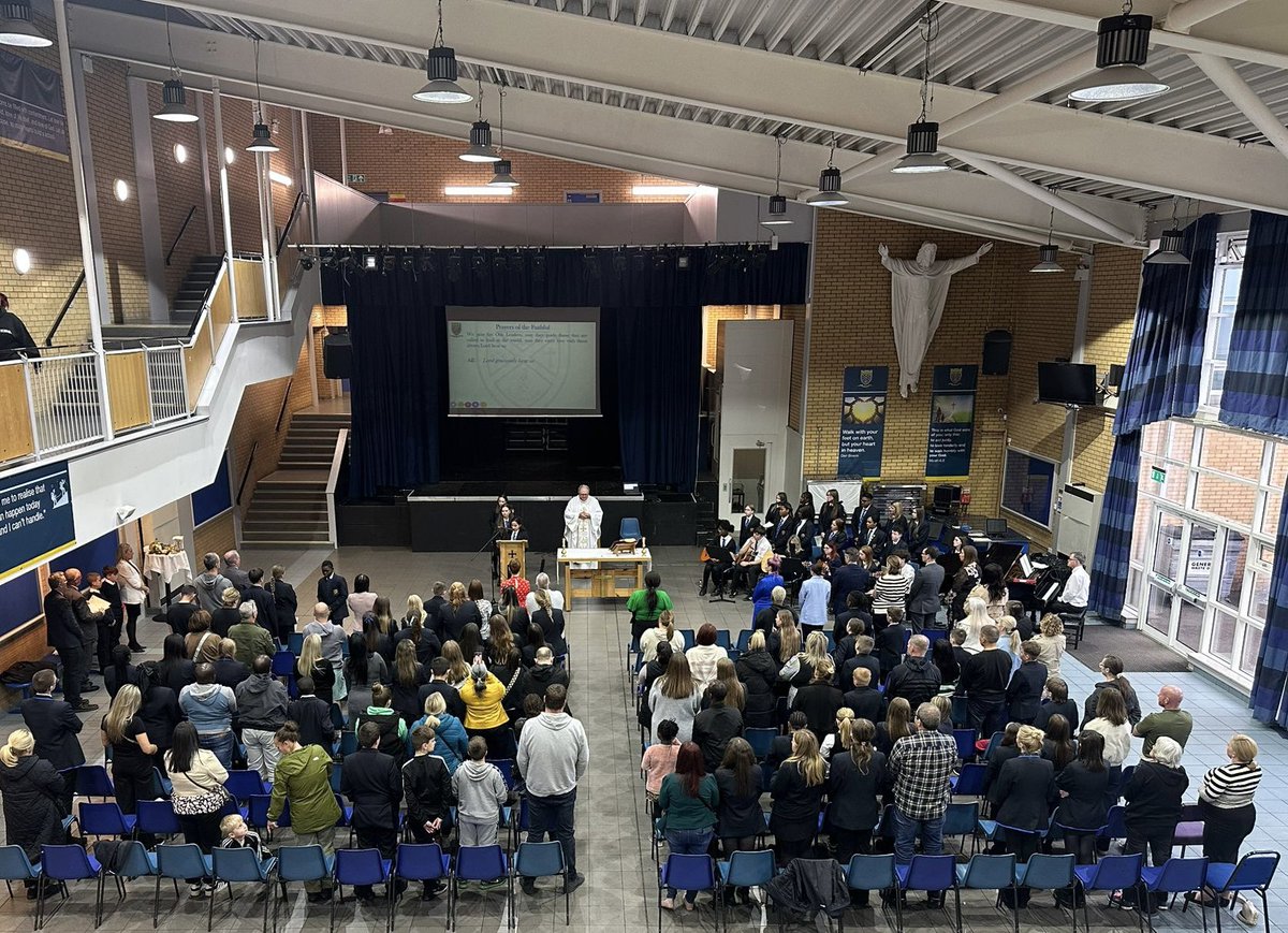 St Andrew's Secondary School (@standrewsrcsec) on Twitter photo Thanks to all our families who attended our S1 Mass of Welcome this evening. Thanks also to our chaplain, Fr Stephen Hannah for his encouraging words to our young people.
#FidusEtAudax
<a href="/NMacLellan1/">S6 - Class of 2025</a> <a href="/ArchdiocGlasgow/">Archdiocese of Glasgow</a>
@standrews_2030 Thanks to all our families who attended our S1 Mass of Welcome this evening. Thanks also to our chaplain, Fr Stephen Hannah for his encouraging words to our young people.
#FidusEtAudax
<a href="/NMacLellan1/">S6 - Class of 2025</a> <a href="/ArchdiocGlasgow/">Archdiocese of Glasgow</a>
@standrews_2030