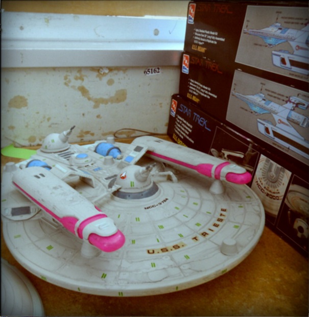 portalrealm's tweet image. USS Trieste made for DS9 - not seen on screen
I don't like this one...