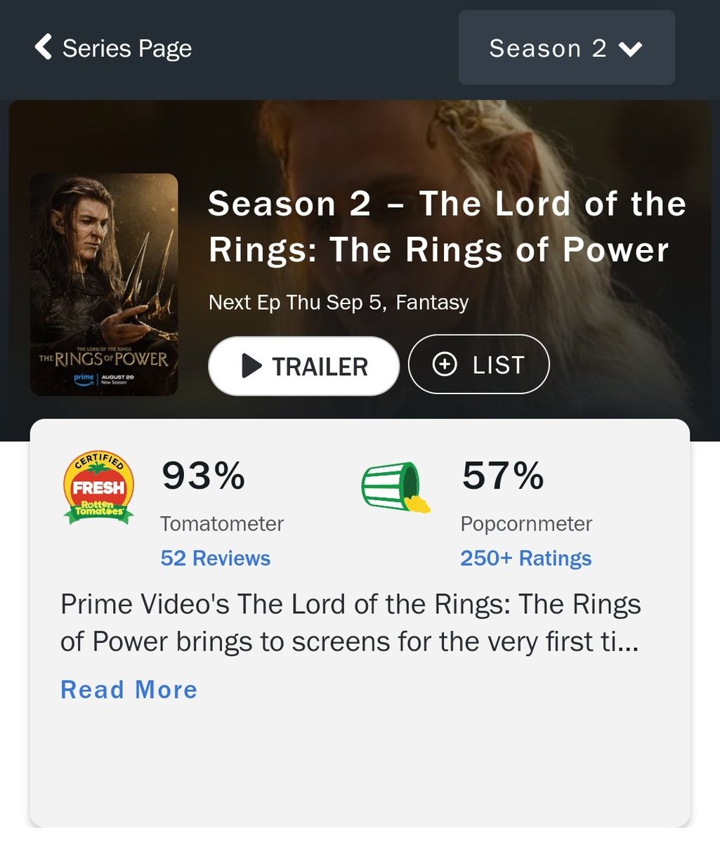 best of the rings of power. 💍 tweet media