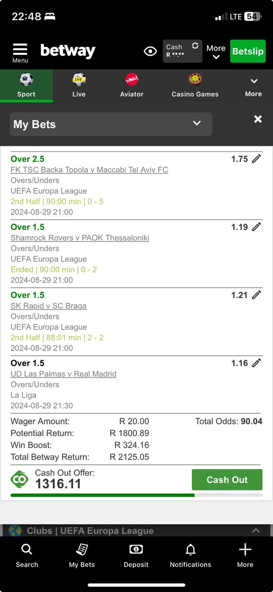 pablo_foolmoon's tweet photo. Betway is crazy!!!
1 more goal to BOOM!!💥💥💥 https://t.co/9RKjInBZ5X
