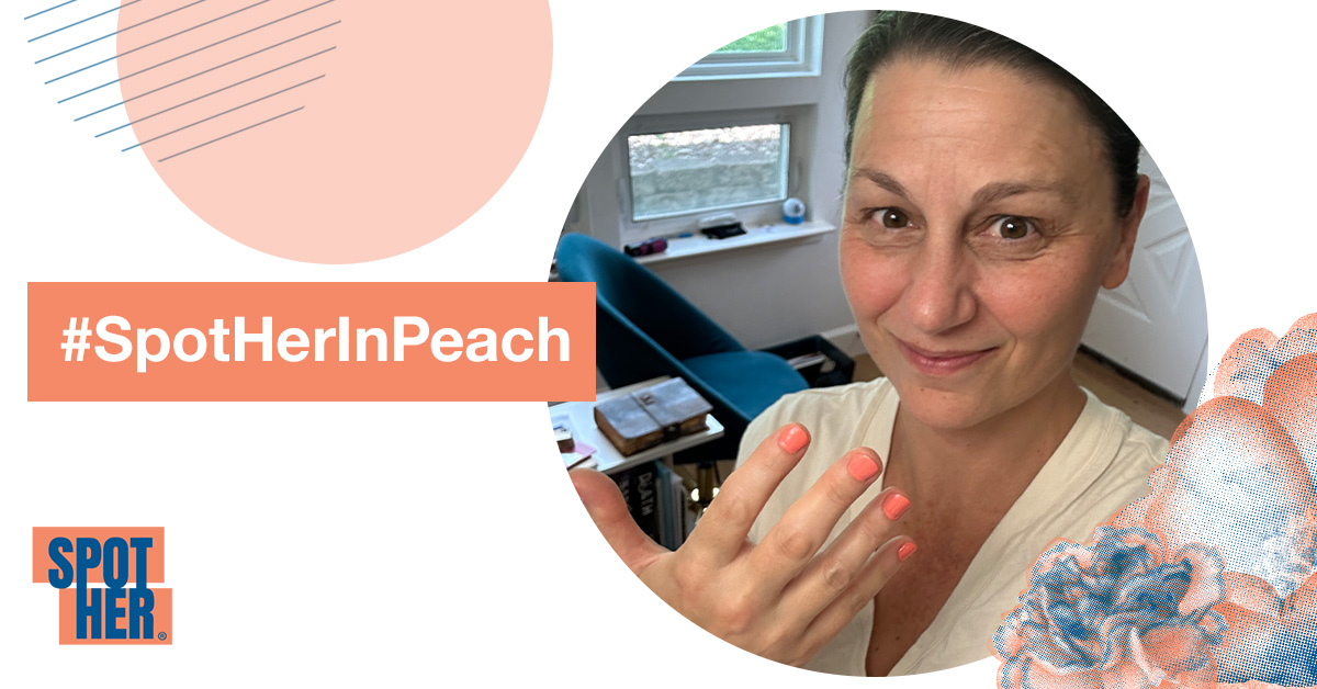 HashtagHealthUS's tweet photo. We’re having an amazing time polishing our nails in peach this month for the #SpotHerInPeach challenge to raise awareness about endometrial cancer (EC)! Join us and @EisaiUS by posting a photo of your peach nails with the #SpotHerInPeach hashtag. #SpotHerForEC #GCAM