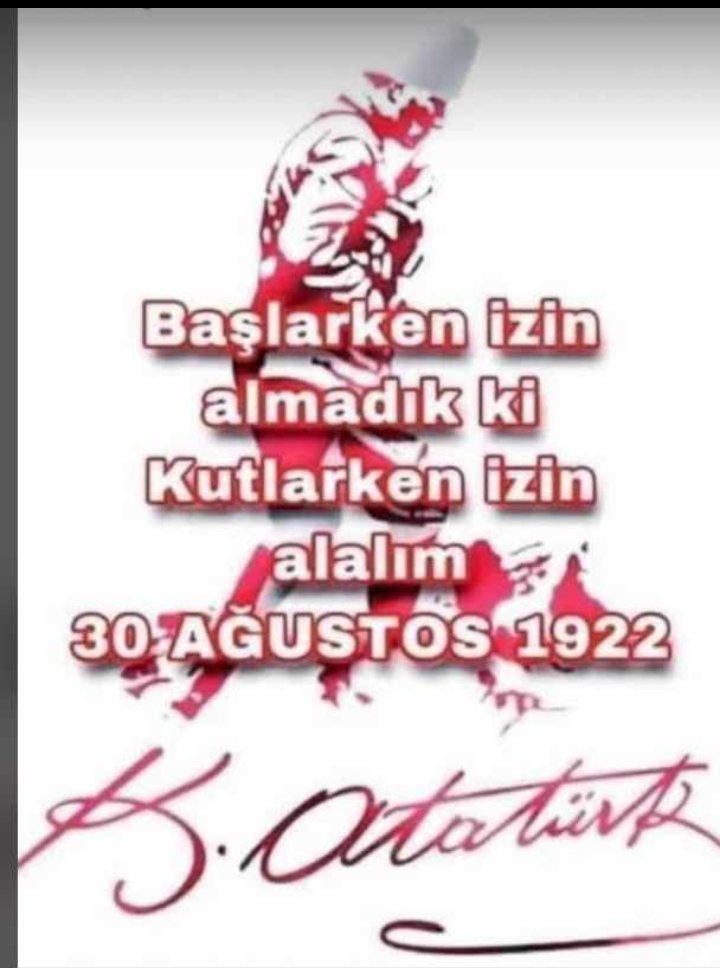 Yaşasın cumhuriyet 
Her daim mirasa sahip çıkacağız 
Türk'ün bayramı kutlu olsun