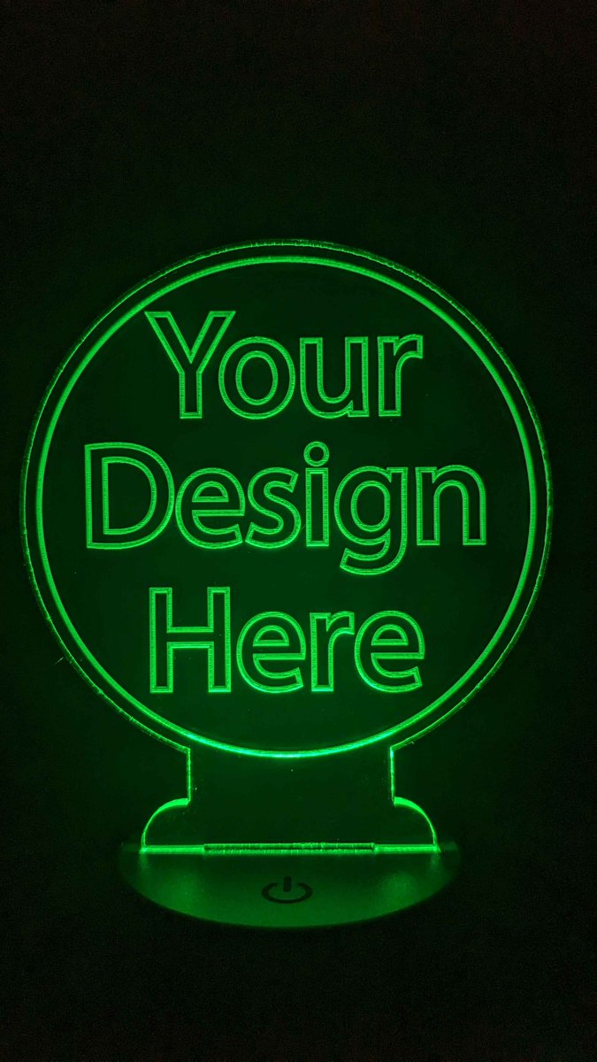 I recently started a shop selling custom light decorations, you can request your own design and I will make a light out of it (you can use FRIENDS10 for 10% off 😀) lecrylicdesign.etsy.com/listing/177041…