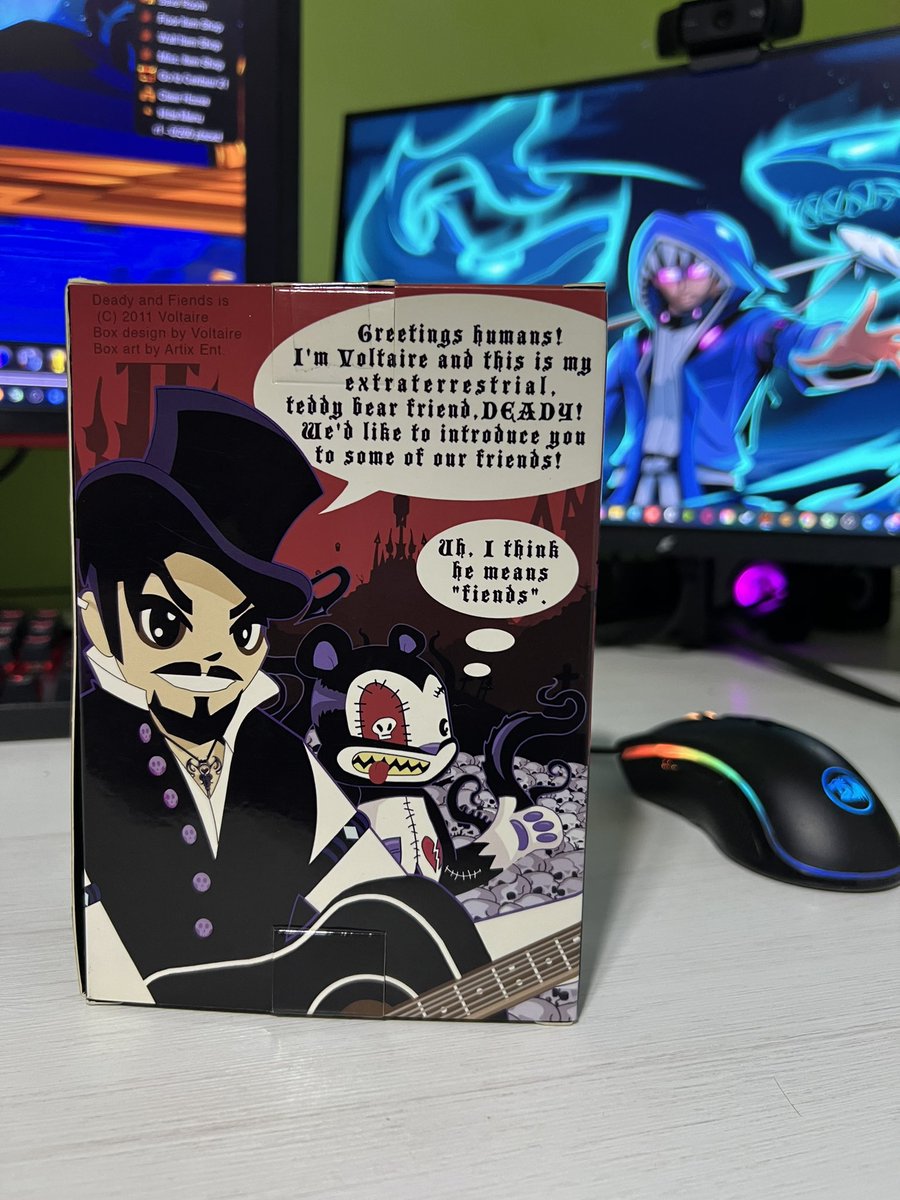 Unboxing EXCLUSIVO no meu canal em breve! ☠️