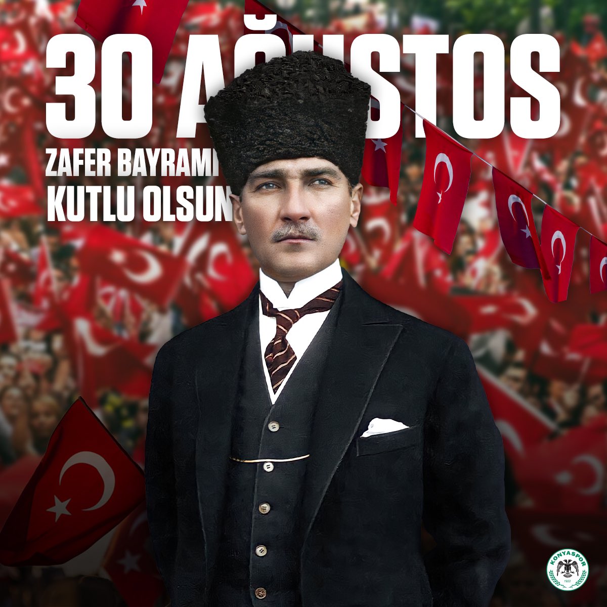 🇹🇷 30 Ağustos Zafer Bayramımız kutlu olsun. 🇹🇷
#30AğustosZaferBayramı