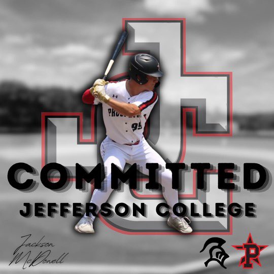Jack McDowell (@mdowell99) on Twitter photo I am extremely excited to announce my commitment to Jefferson College to continue my academic and athletic career. I’d like to thank my family, friends, coaches, and teammates for everything they’ve done along the way. #govikes <a href="/stlprospects/">STLProspectsBaseball</a> <a href="/FHSKnightsBB/">Farmington Baseball</a> <a href="/JeffCo_Baseball/">JeffCo Baseball</a> I am extremely excited to announce my commitment to Jefferson College to continue my academic and athletic career. I’d like to thank my family, friends, coaches, and teammates for everything they’ve done along the way. #govikes <a href="/stlprospects/">STLProspectsBaseball</a> <a href="/FHSKnightsBB/">Farmington Baseball</a> <a href="/JeffCo_Baseball/">JeffCo Baseball</a>