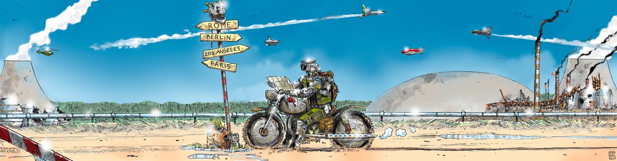 EVegliona's tweet photo. 💥🔫Call of Duty
🤖Ethan "the Robot":
“ Should I stay or should I go ? ”
#scifi #digitalart #motorcycle #cyberpunk #robot #cyborg #characterdesign #comics #conceptart #scificharacter #codmfanart #codmcallingcardcontest #codmcreative #codmglobalcontest
@DeviantArt
@PlayCODMobile https://t.co/m6gbuaDBYC