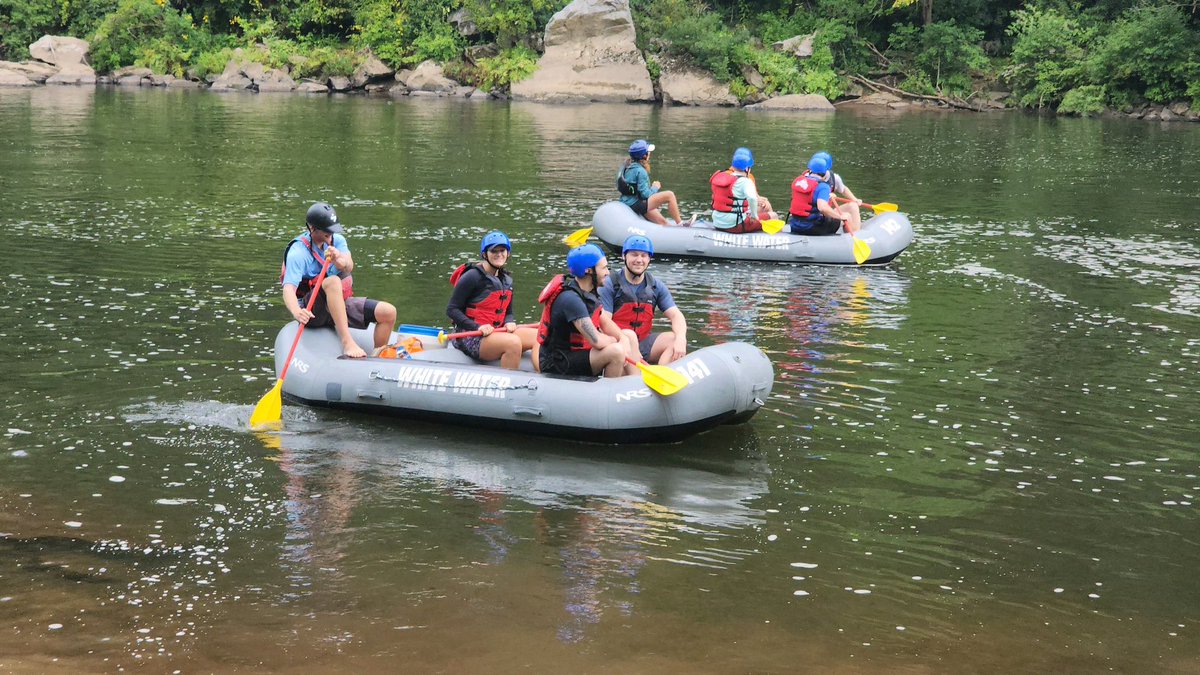 ConemaughEMres's tweet image. Annual White Water Rafting Day🛶