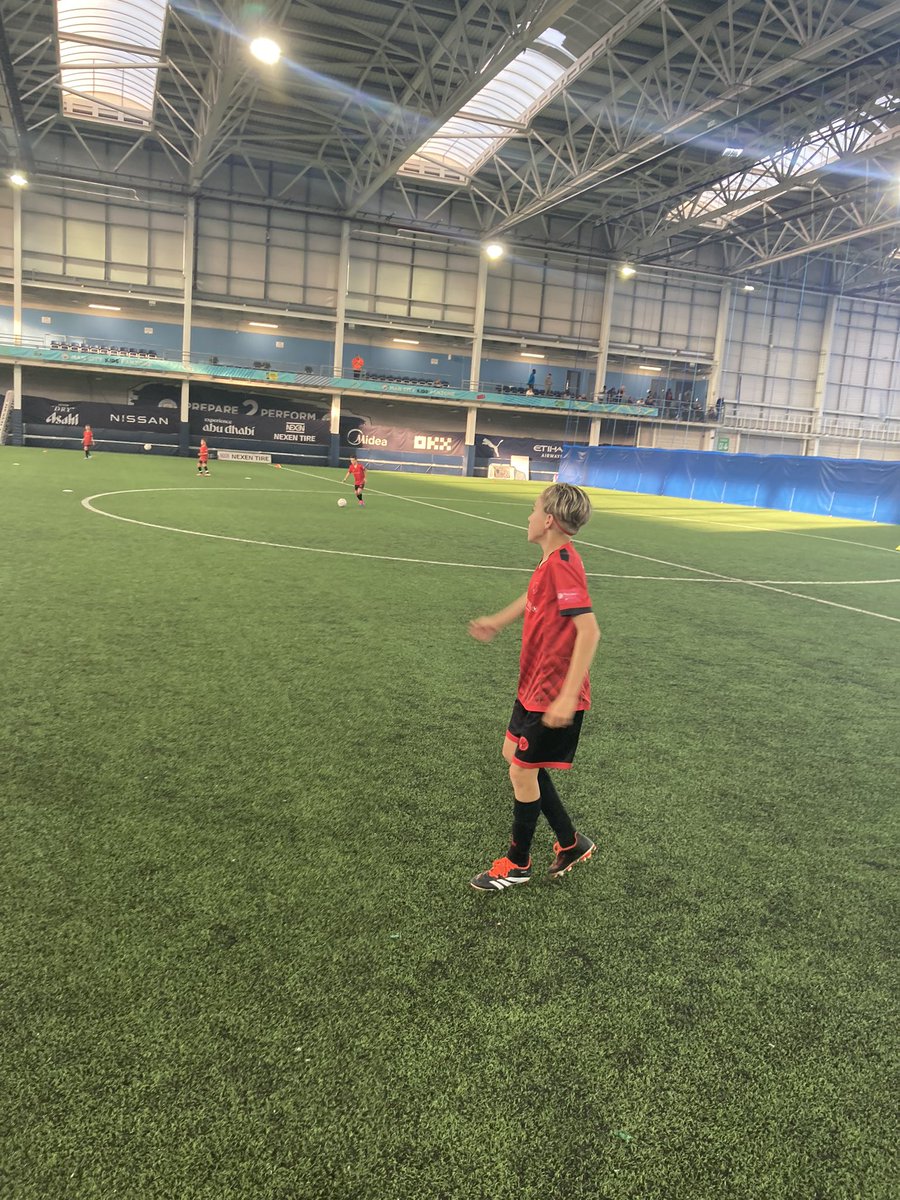 Not many get the chance to play up at the Etihad against Manchester City, but to actually share the pitch with you son as player and coach is something il never forget. You were fantastic tonight, well done!!