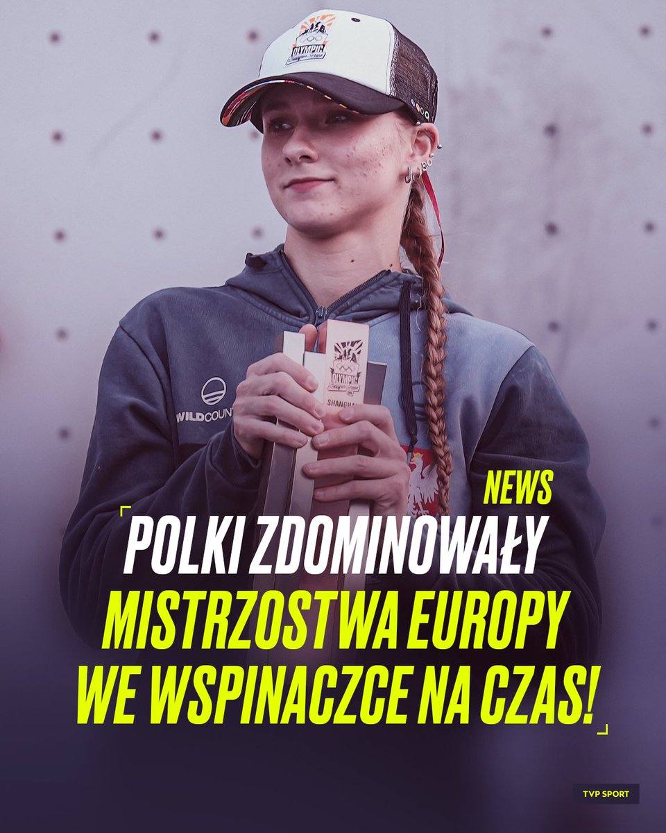 Natalia Kałucka mistrzynią, a Patrycja Chudziak wicemistrzynią Europy we wspinaczce na czas! ⏱️

Nawet pod nieobecność medalistek olimpijskich Aleksandry Mirosław i Aleksandry Kałuckiej, Polki rządzą na Starym Kontynencie! 🇵🇱