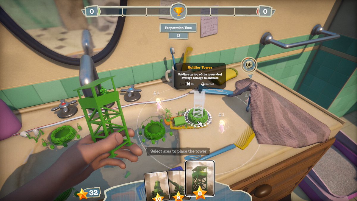 Nefis yerli yapım alarmı!!!!

Ben daha oynayamadım ama konseptine bayıldığım, oyuncak asker kapıştırmalı kule savunma oyunu Toy Shire çıkmış, destekleyin çocuklarııııı