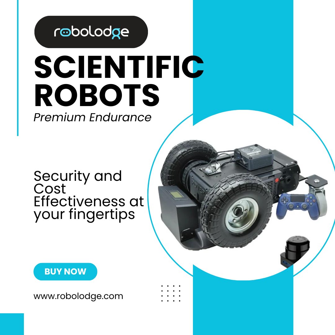RoboLodge's tweet image. Imagine a robot designed to thrive in any environment, providing unmatched security and peace of mind for your business and experiments. Discover the future of business security. 🔒🚀
Learn more about how advanced robotics can secure your business—link in bio!
#RoboticSecurity
