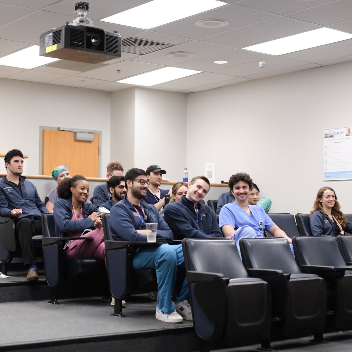 UVARadiology's tweet photo. THANK YOU to our alumni, Dr. Rich Rueb, class of 2018, and colleague, Dr. Josh McCain from @LexMedCtr  for the insightful educational lecture on "Finding the Right Job for You"!
#radiology #radres #irad #jobsearch #education #medschool #radlife #uva @uvamedalum https://t.co/e9Up61IhJU
