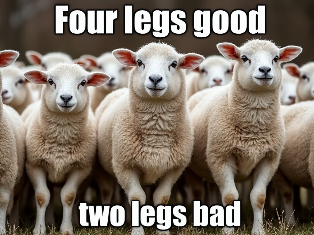 tansey90's tweet image. Notice puppet media @cnn’s @DanaBashCNN feeds her potential answers “Is it because you have more experience…? “ 🤣 Squealer would be proud. They are getting the bleating lines queued up. #fakenews 🥸#puppetmedia #DemocracyIsOnTheBallot