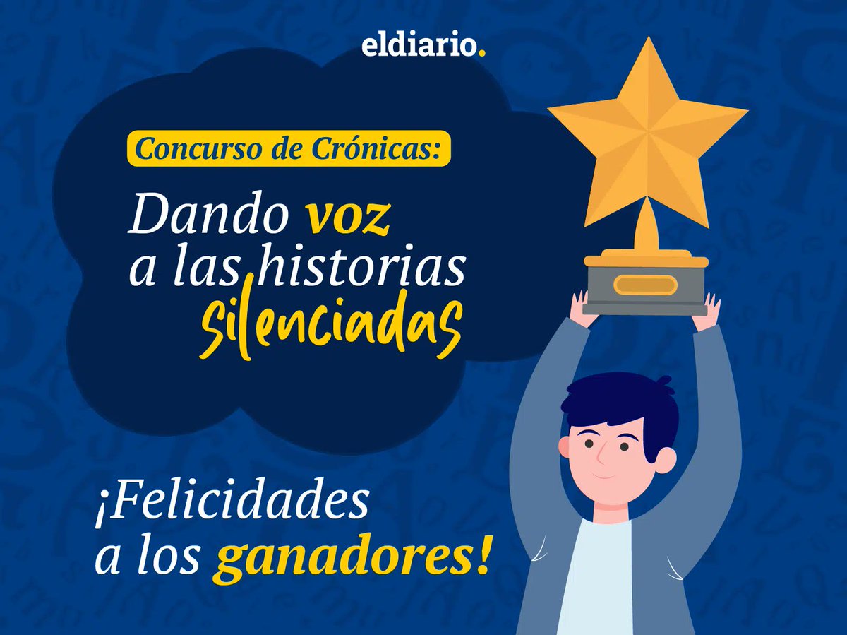 🏆 Estamos complacidos de presentar a los ganadores de nuestro Concurso de Crónicas: Dando voz a las historias silenciadas 🗣️.

En esta primera edición buscamos destacar testimonios de luchas, desafíos y triunfos de las personas a través de crónicas autobiográficas. (HILO) 🧵