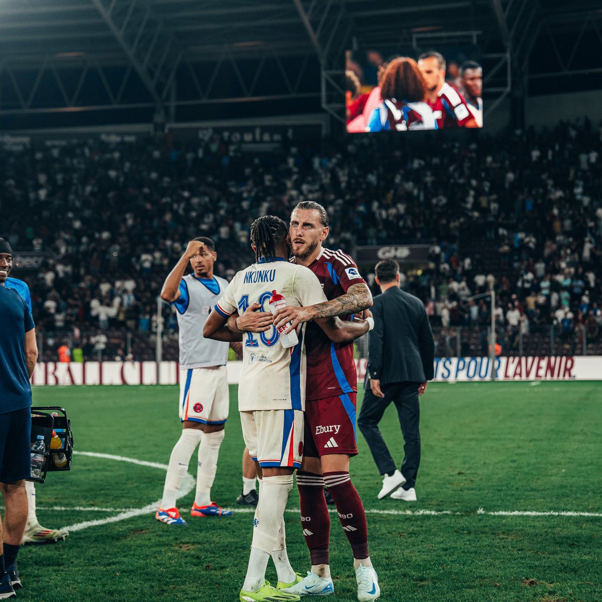 Congratulations <a href="/ChelseaFC/">Chelsea FC</a> ! 👏

Have a good season 💪

#FromGenevaToEurope