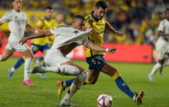 ملخص أهداف ونتيجة مباراة ريال مدريد ولاس بالماس في الدوري الاسباني