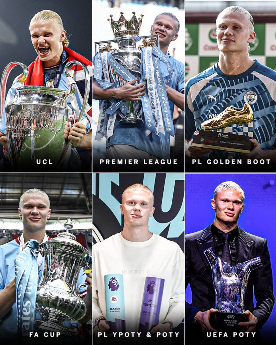 MCFC_Jacky's tweet image. Kylian mbappe is never beating Haaland’s Debut record at Real Madrid, never compare them again.