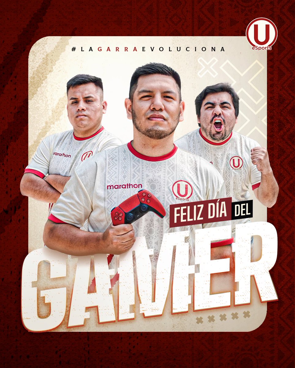 ¡Feliz Día del Gamer! 🎮

#UniversitarioeSports #LaGarraEvoluciona
