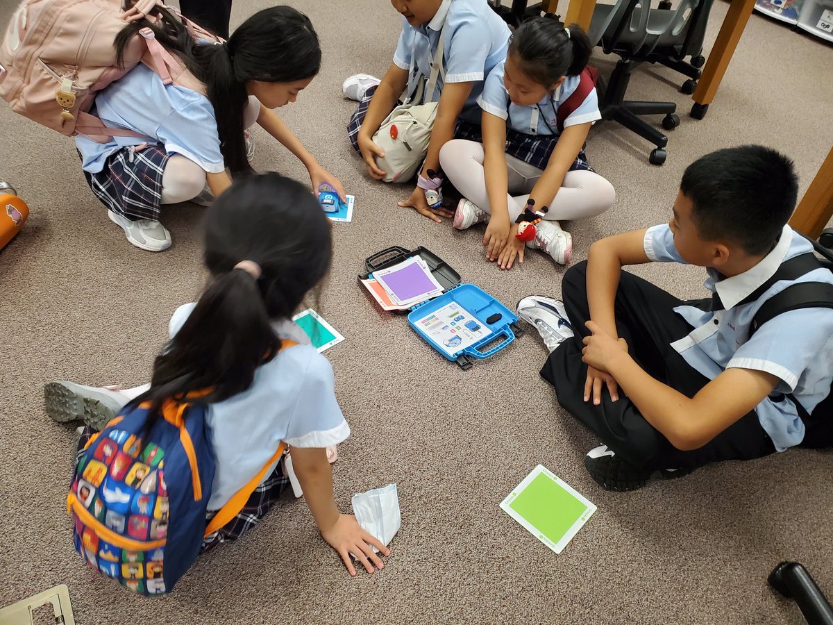 Today we invited exchange students from China into our school. What a neat experience! They toured our building, visited various classrooms and put on a great performance for us! Though it wasn't officially on the schedule, I had fun introducing them to the <a href="/SpheroEdu/">Sphero Education</a> Indi robot!